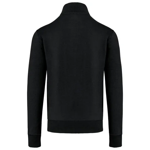 CHAQUETA DE FELPA CON CREMALLERA DE HOMBRE