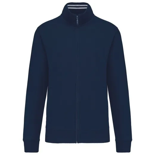 CHAQUETA DE FELPA CON CREMALLERA DE HOMBRE