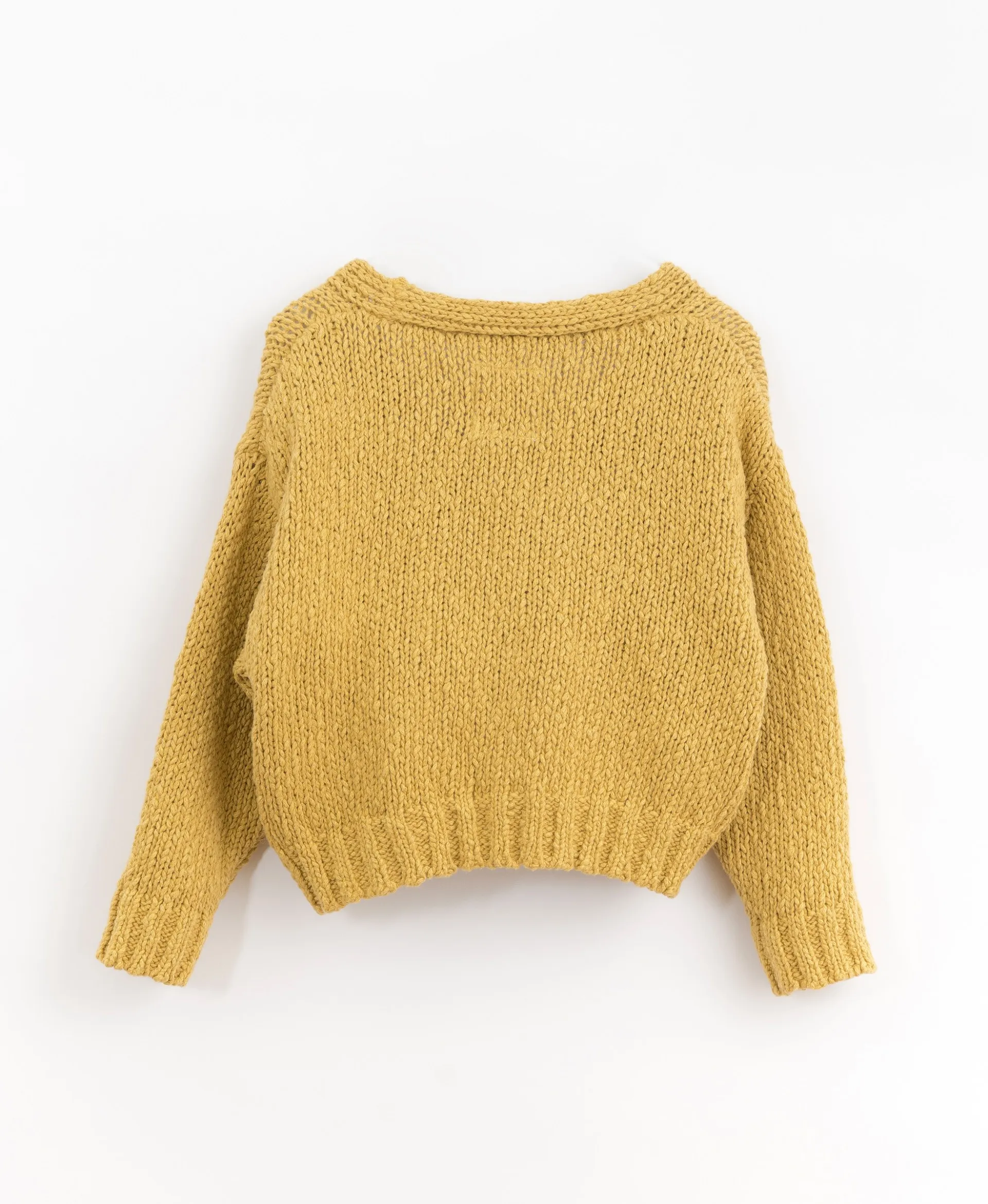 Chaqueta de punto con botones de coco | Organic Care