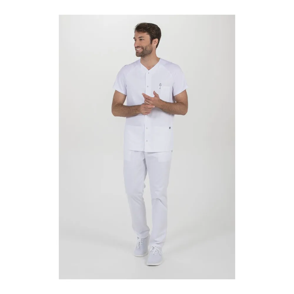 Chaqueta hombre m/c ranglan blanca