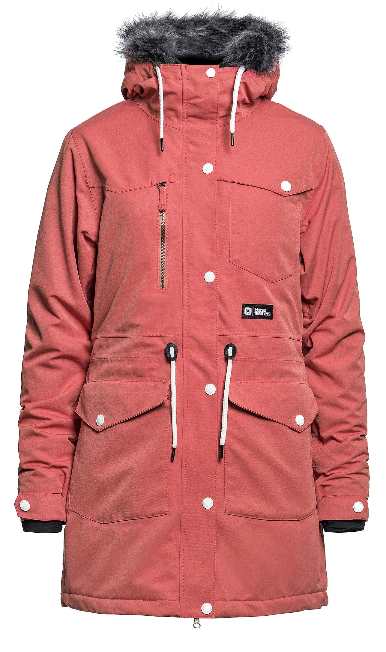 CHAQUETA HORSEFEATHERS LUANN  SPICED CORAL  WOMEN´S