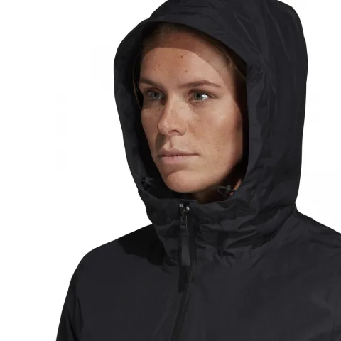 CHAQUETA IMPERMEABLE CON CAPUCHA CLIMAPROOF  DW9703