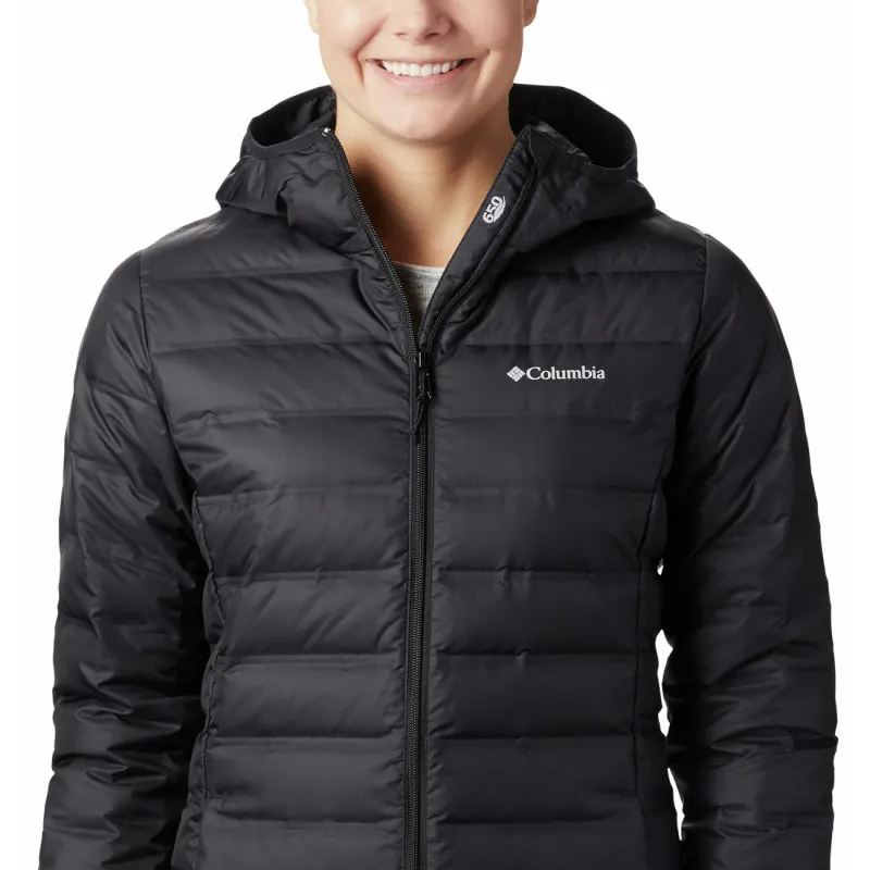 Chaqueta larga Columbia Lake 22 (negra) para mujer