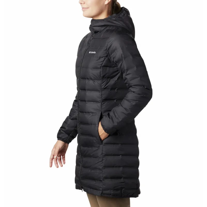 Chaqueta larga Columbia Lake 22 (negra) para mujer