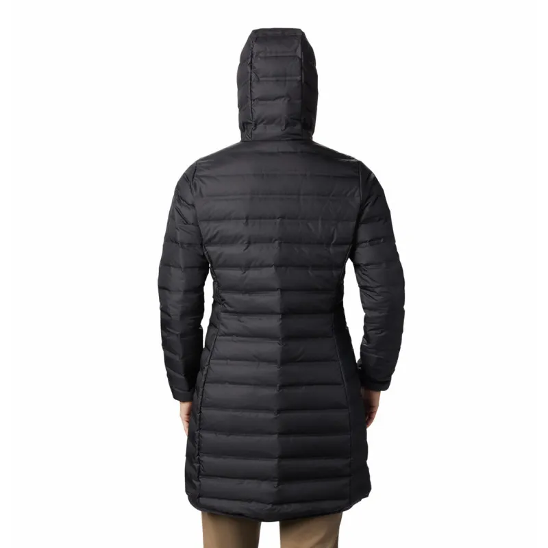 Chaqueta larga Columbia Lake 22 (negra) para mujer
