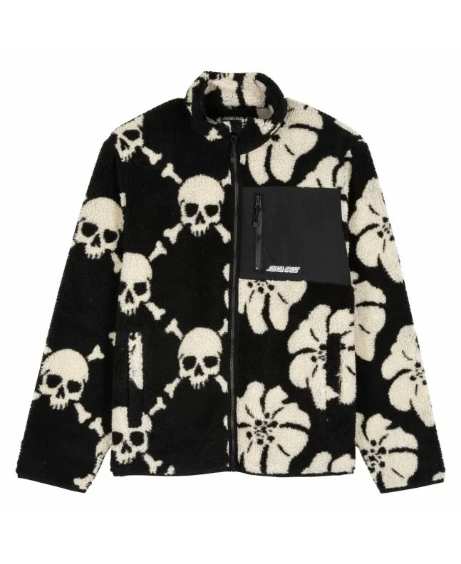 CHAQUETA SHERPA SANTA CRUZ MEYER FREESTYLE JACKET NEGROBLANCO