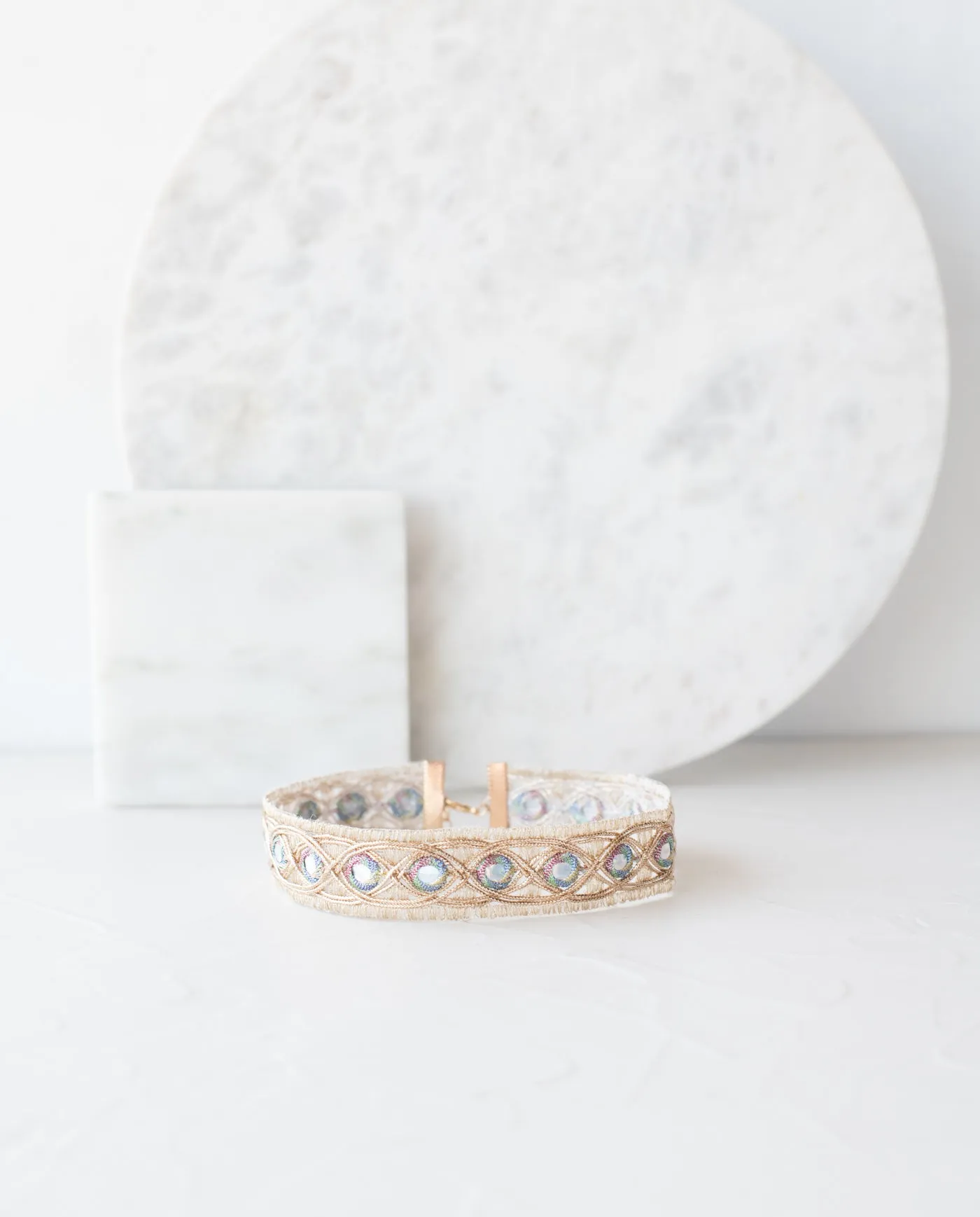 Chocker Indio Nalin Slim Dorado