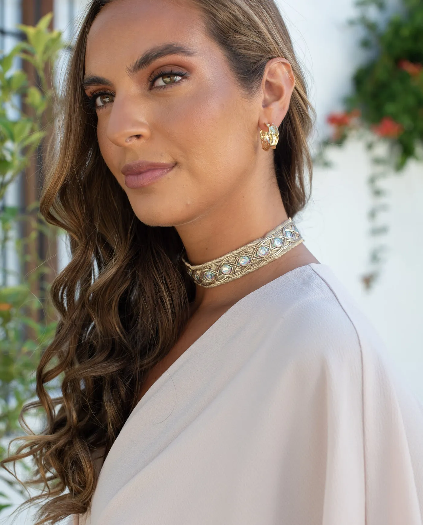 Chocker Indio Nalin Slim Dorado