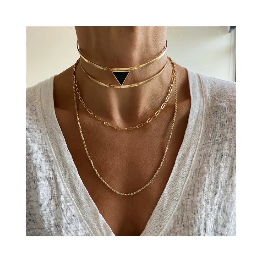 Choker Rígido Nairobi Oro