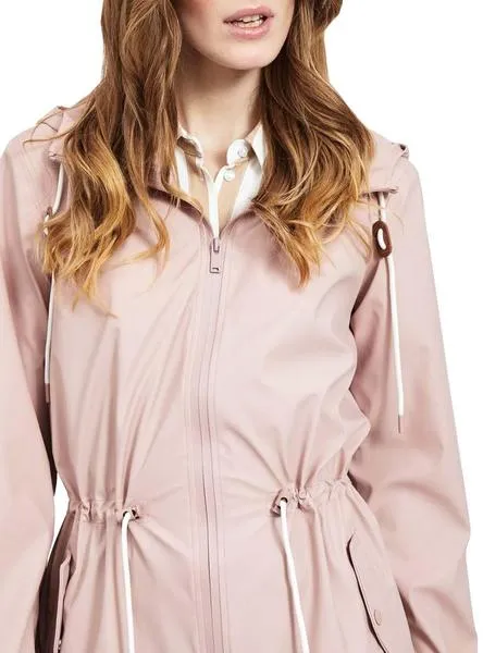 chubasquero vila vidry rosa para mujer