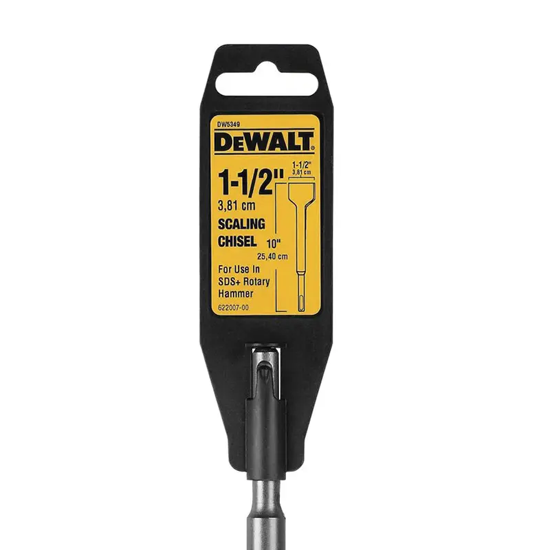 CINCEL SDS PLUS PLANO ANCHO DEWALT DW5349 11/2 X 10 PULG