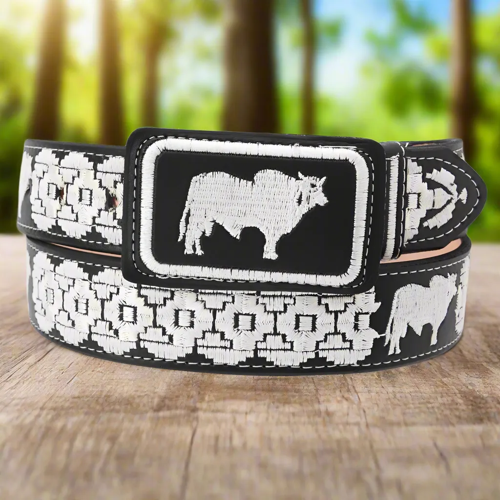 CINTO DE PIEL TM13131 LEATHER BELT