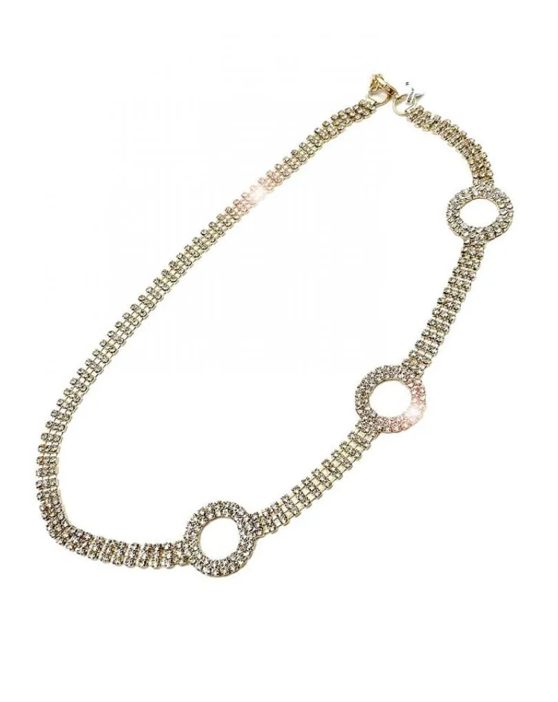 CINTURONES MUJER DORADOS CON CRISTAL EXTRA BRILLO PARA LOOK DE FIESTA Y NOCHE