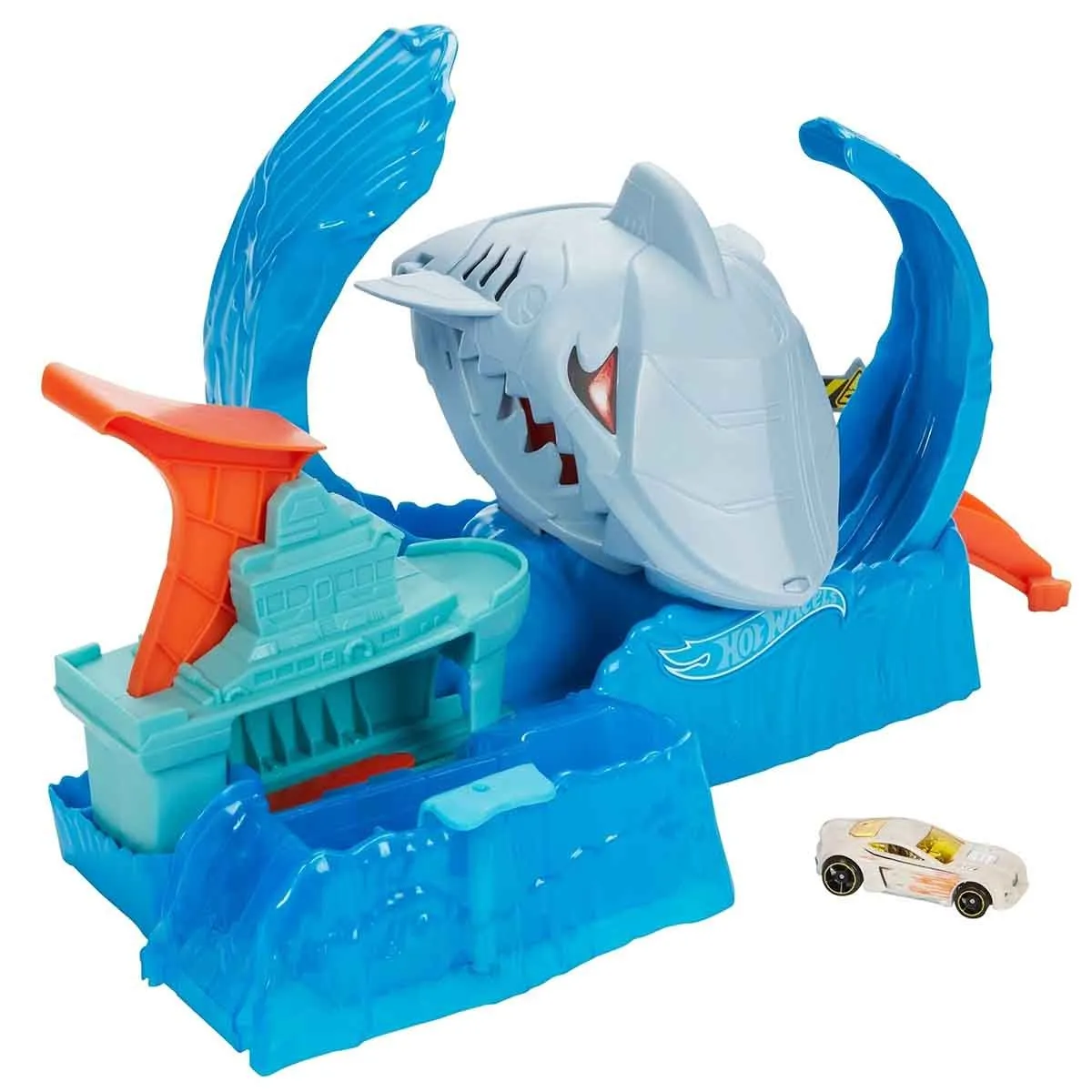 City Color Changing Robot Shark Playset