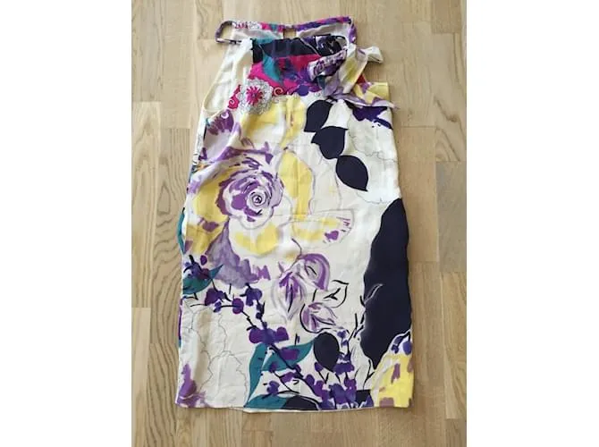 Coast Vestido Negro Rosa Beige 
