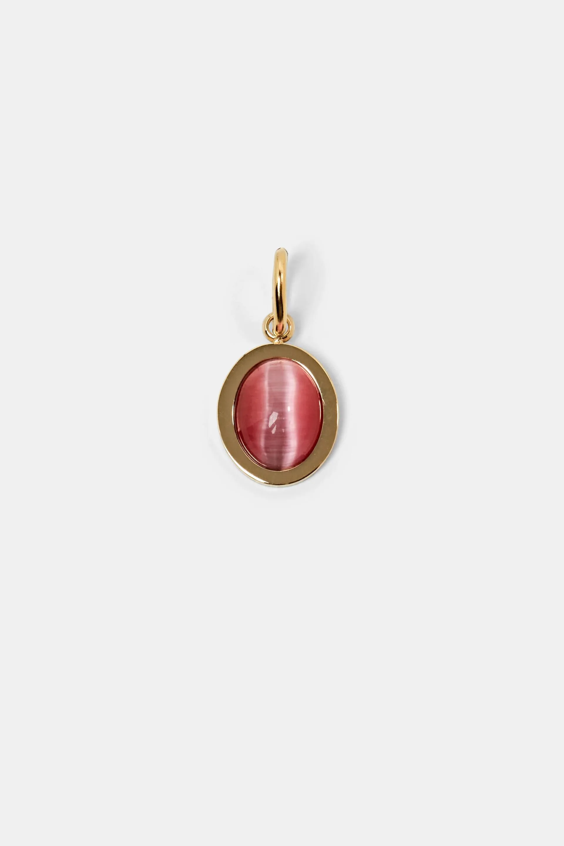 Colgante de acero inoxidable con piedra de strass
