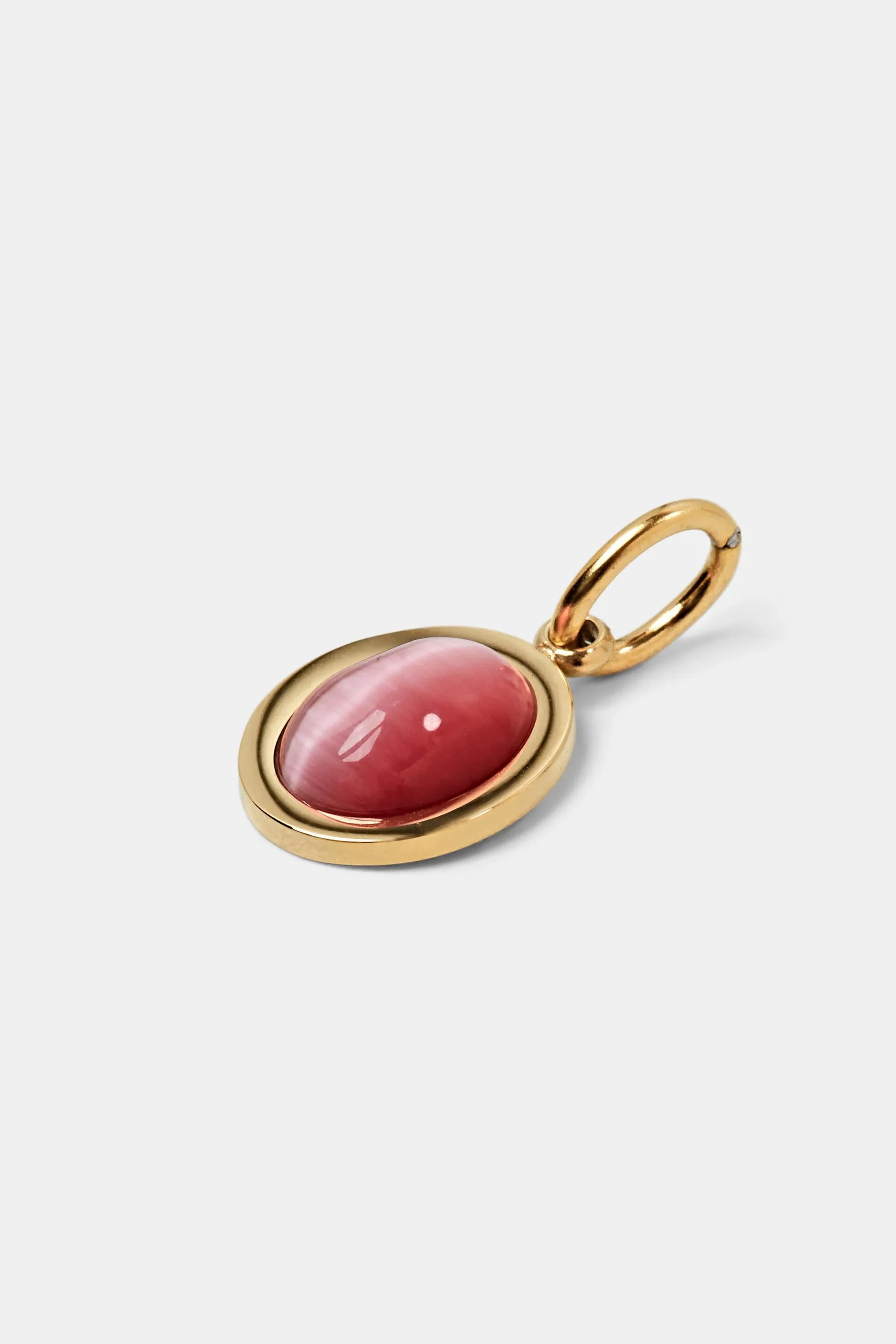 Colgante de acero inoxidable con piedra de strass