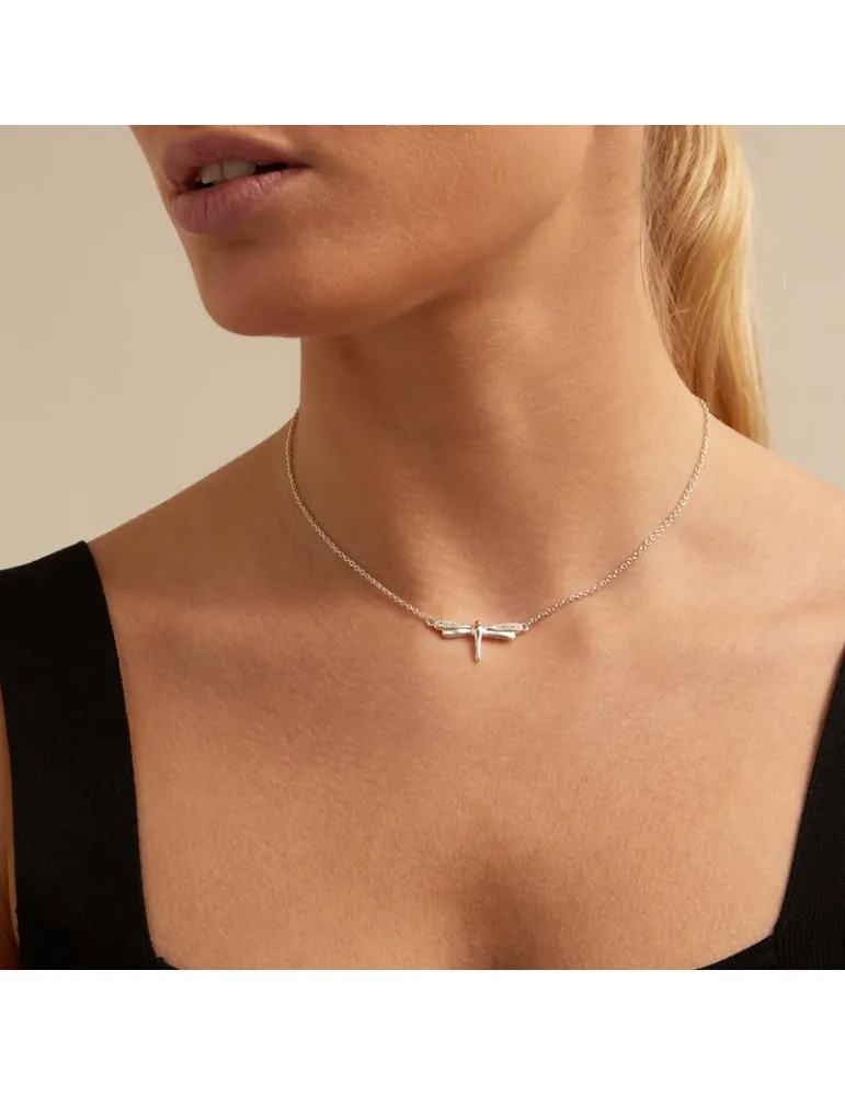 Collar Uno de 50 Fortune Topaz Plata