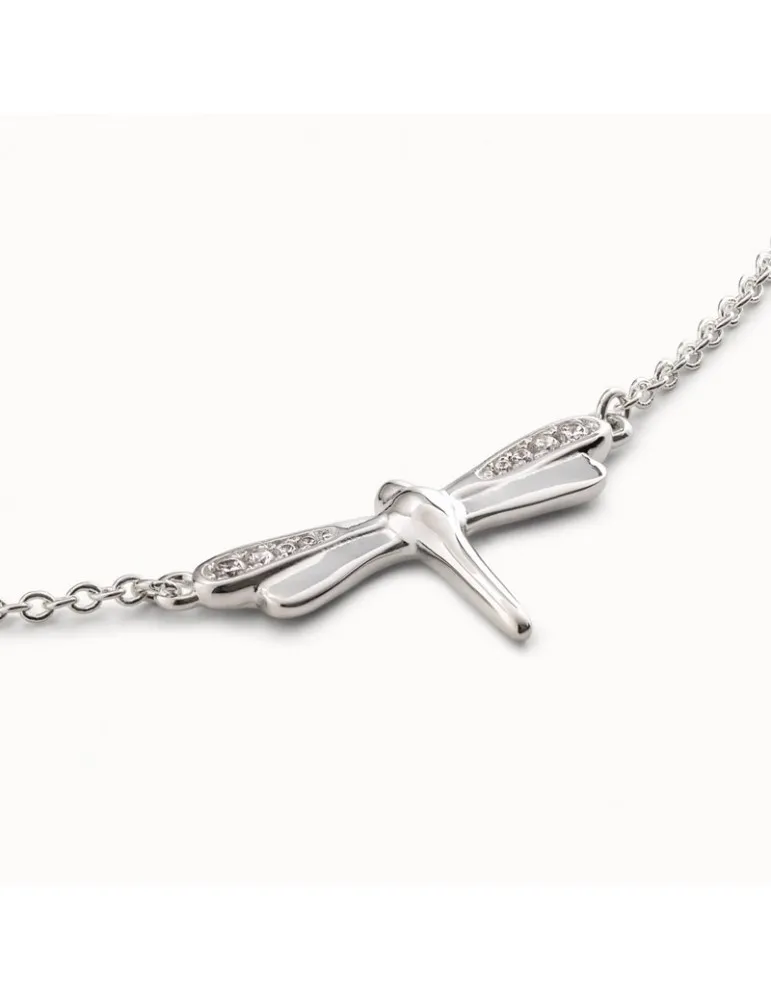 Collar Uno de 50 Fortune Topaz Plata