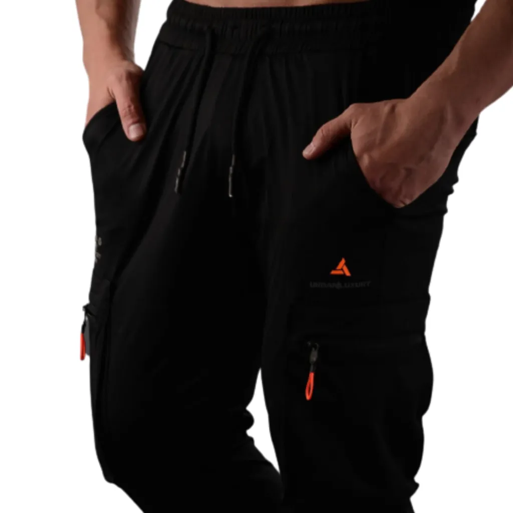 Combo X3! Pantalon Deport Cargo+campera Ng+camiseta Termica