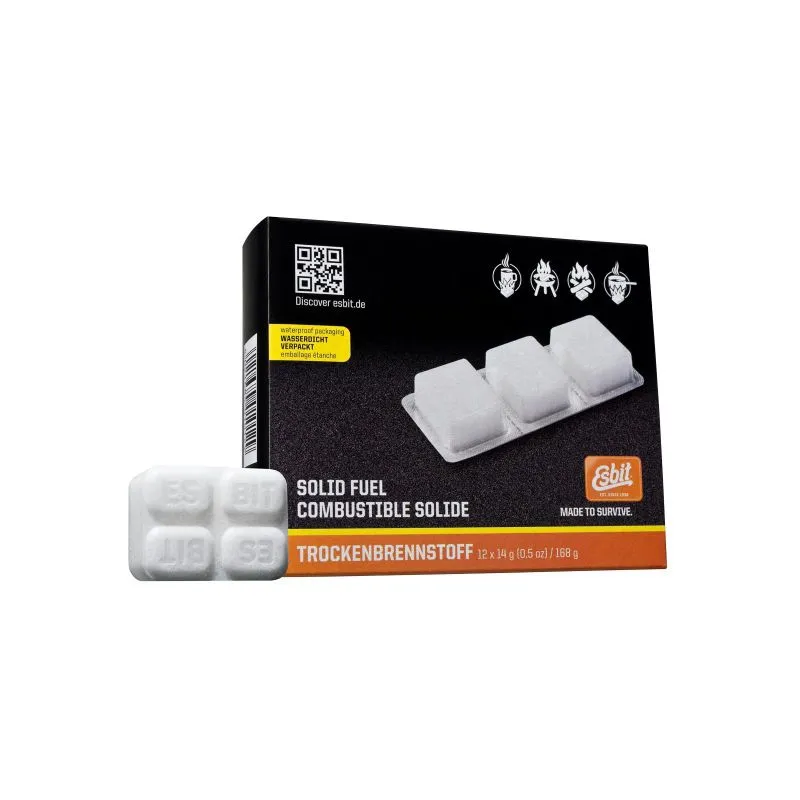 Combustible sólido Esbit Recambios 12x14g