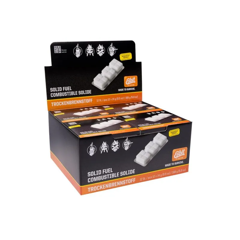Combustible sólido Esbit Recambios 12x14g