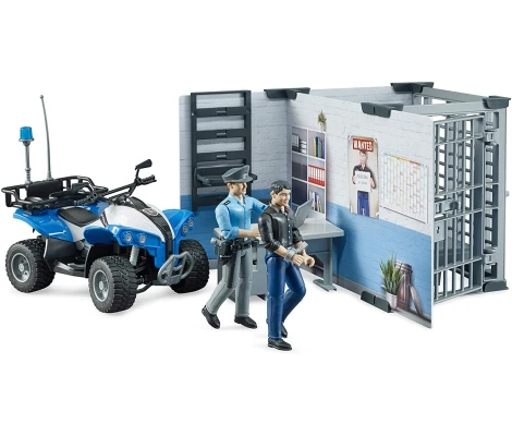 Comisaría De Policía Con Quad Bruder Bworld