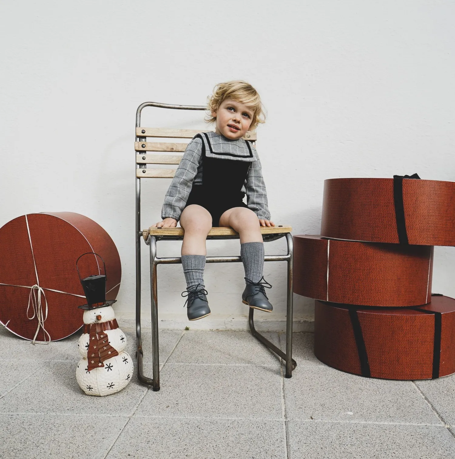 Conjunto para niño Colección Cuadros Marengo