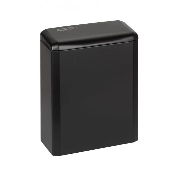 Contenedor negro de higiene femenina 6 L. Mediclinics PP0006B