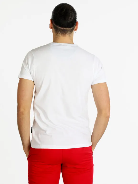 Coveri Collection Camiseta hombre manga corta con bolsillo