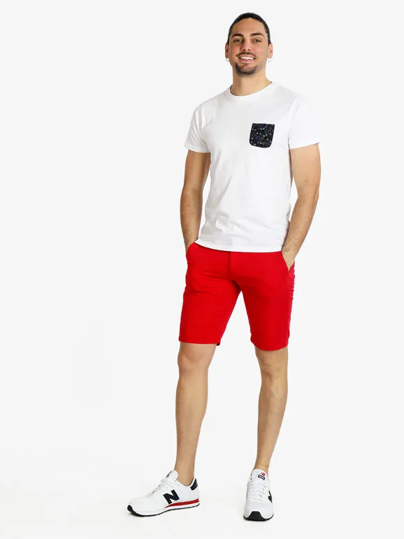 Coveri Collection Camiseta hombre manga corta con bolsillo
