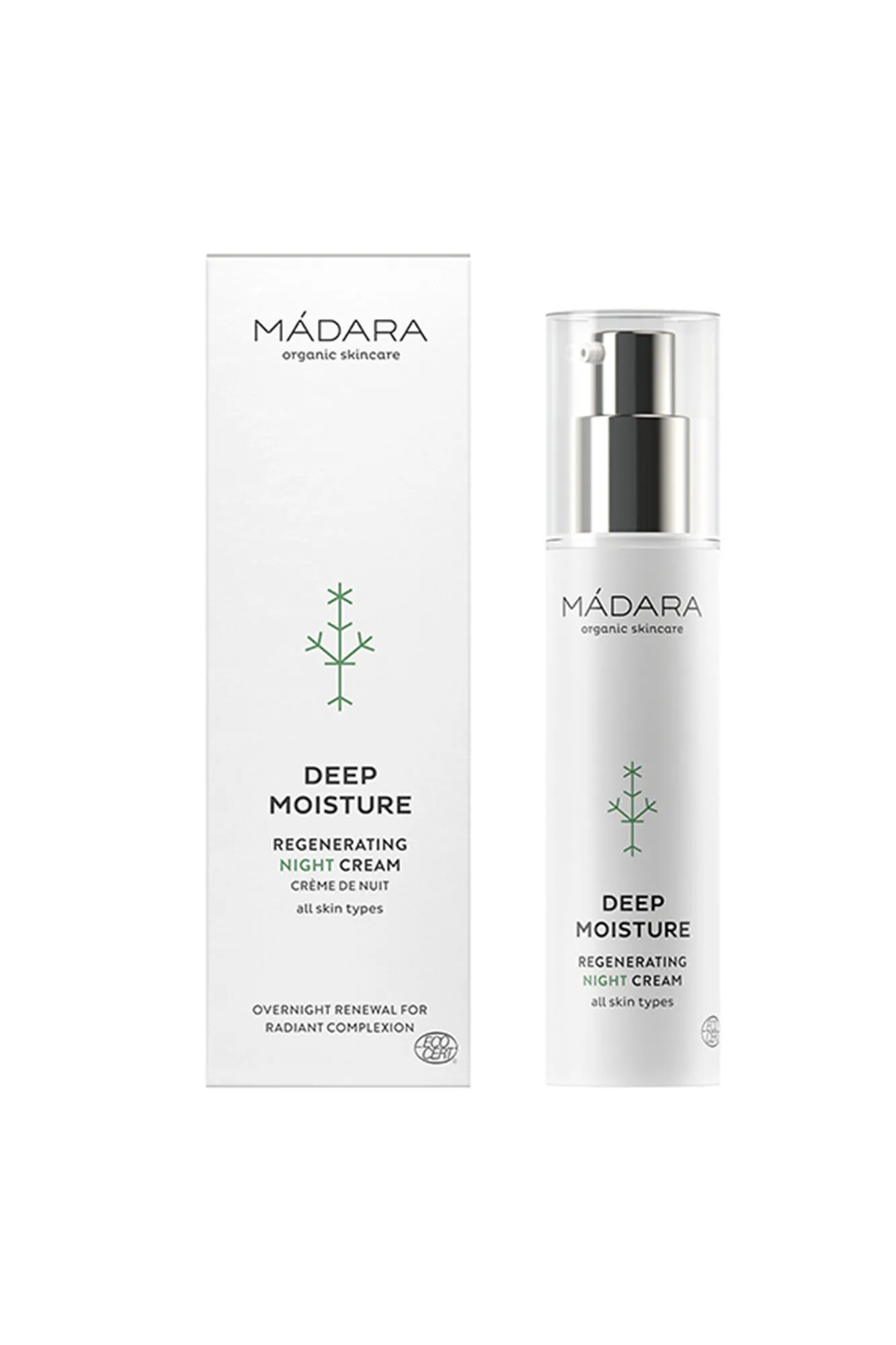 Crema de noche regeneradora deep moisture 50 ml