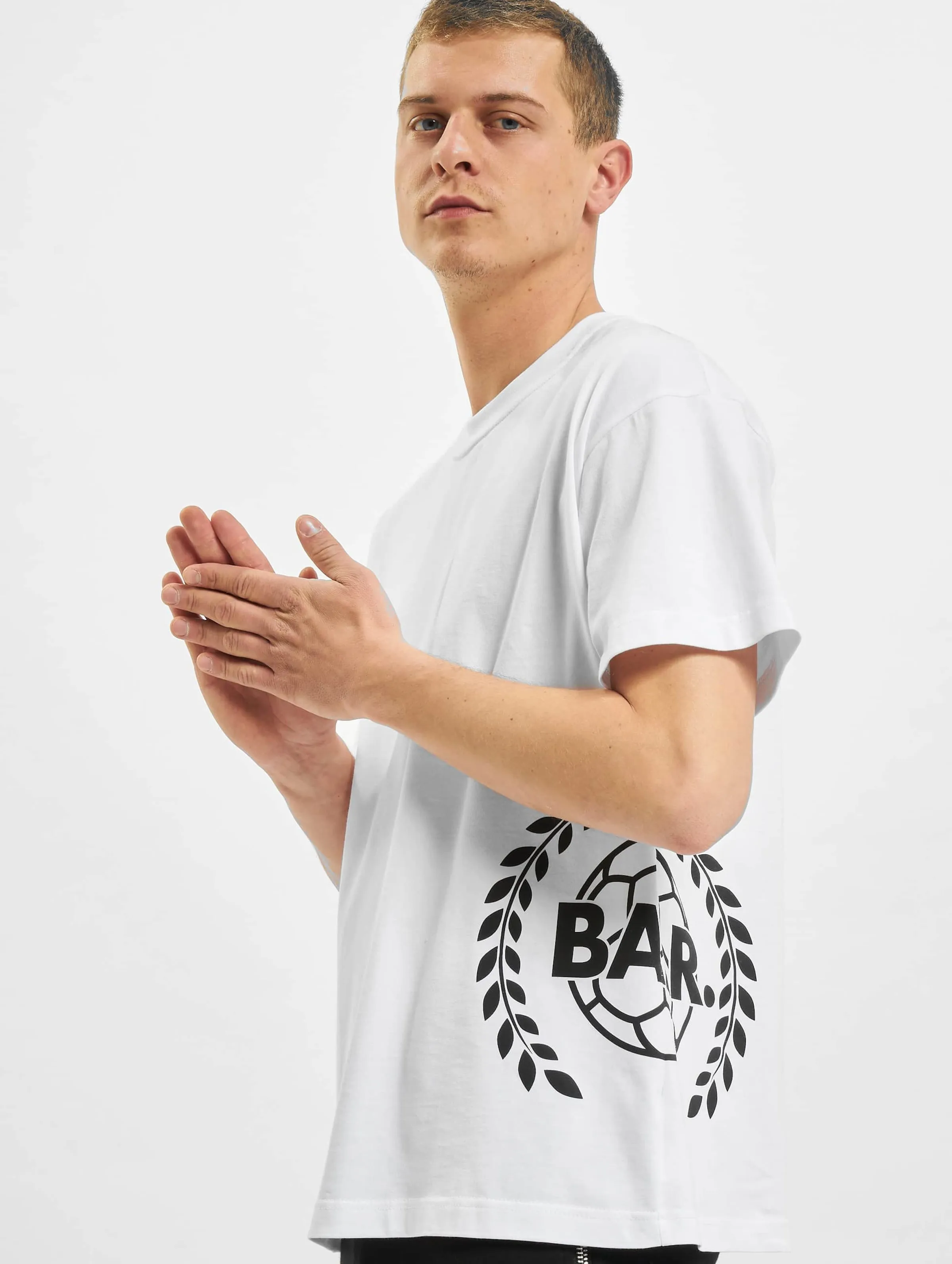 Crest Print Oversized Fit