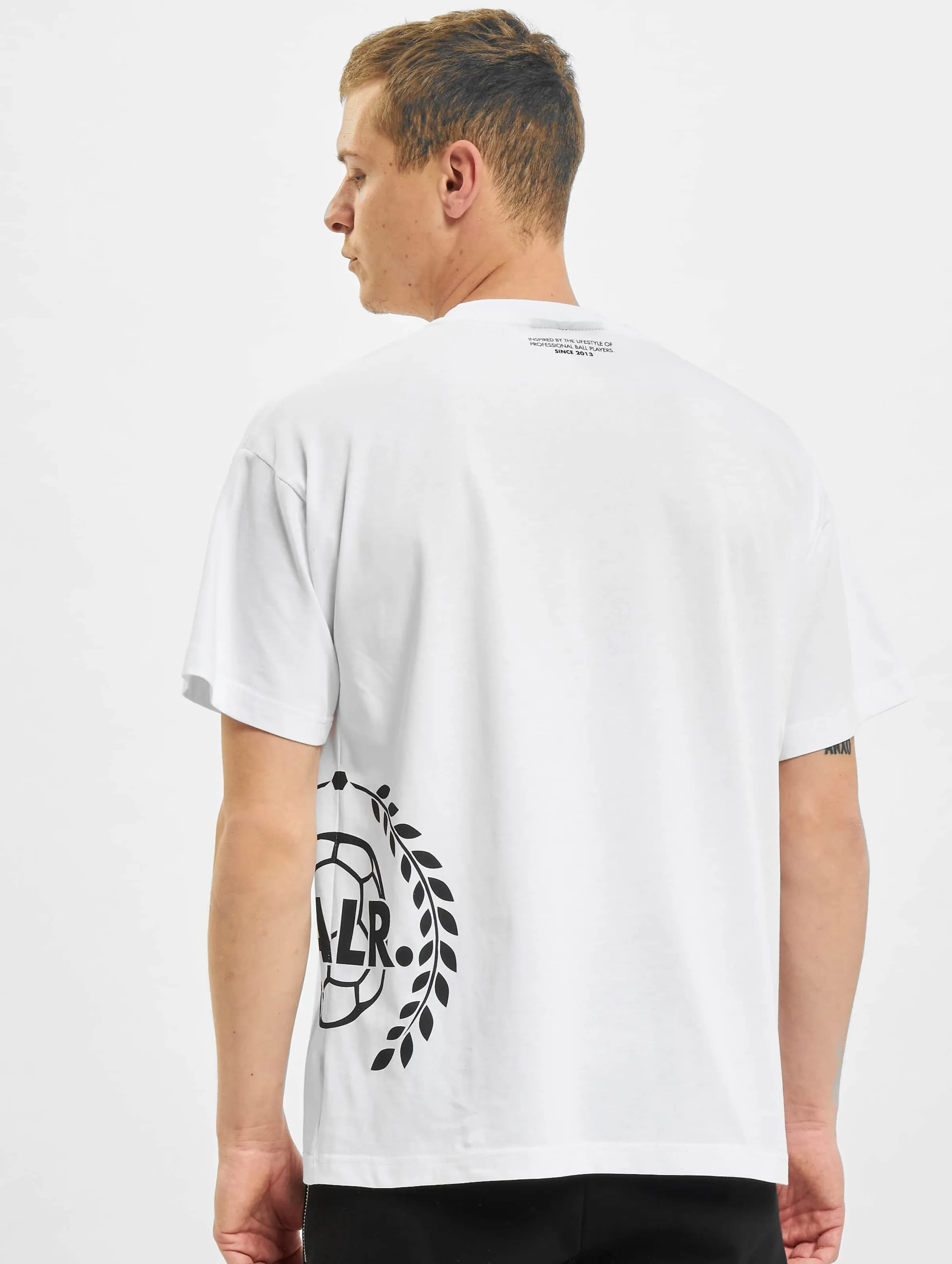 Crest Print Oversized Fit