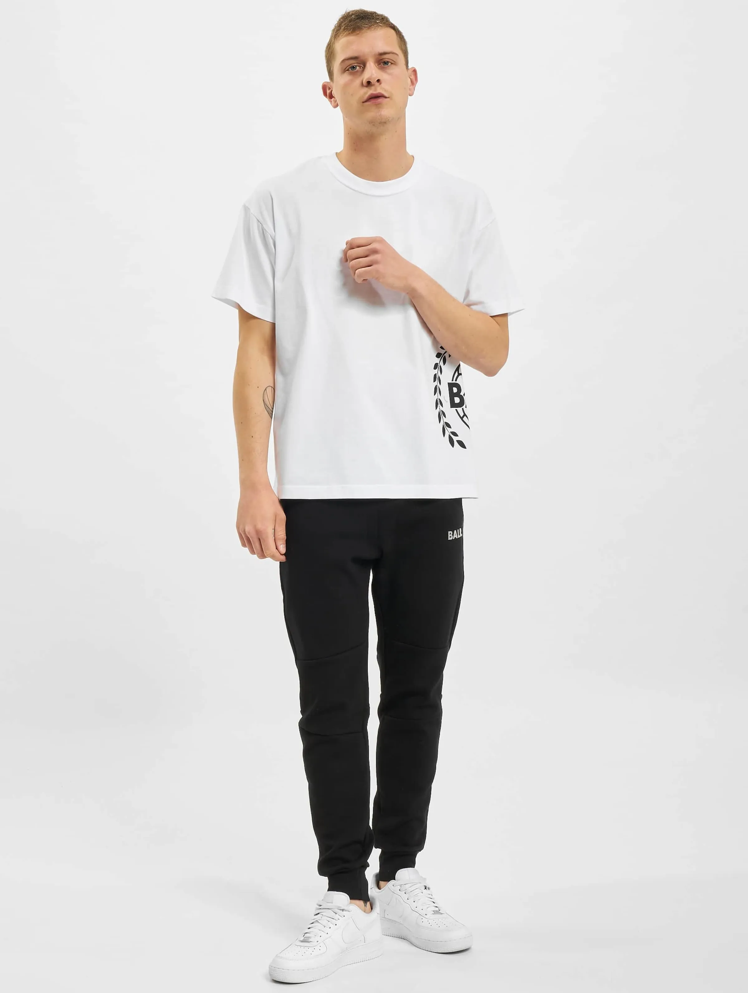 Crest Print Oversized Fit