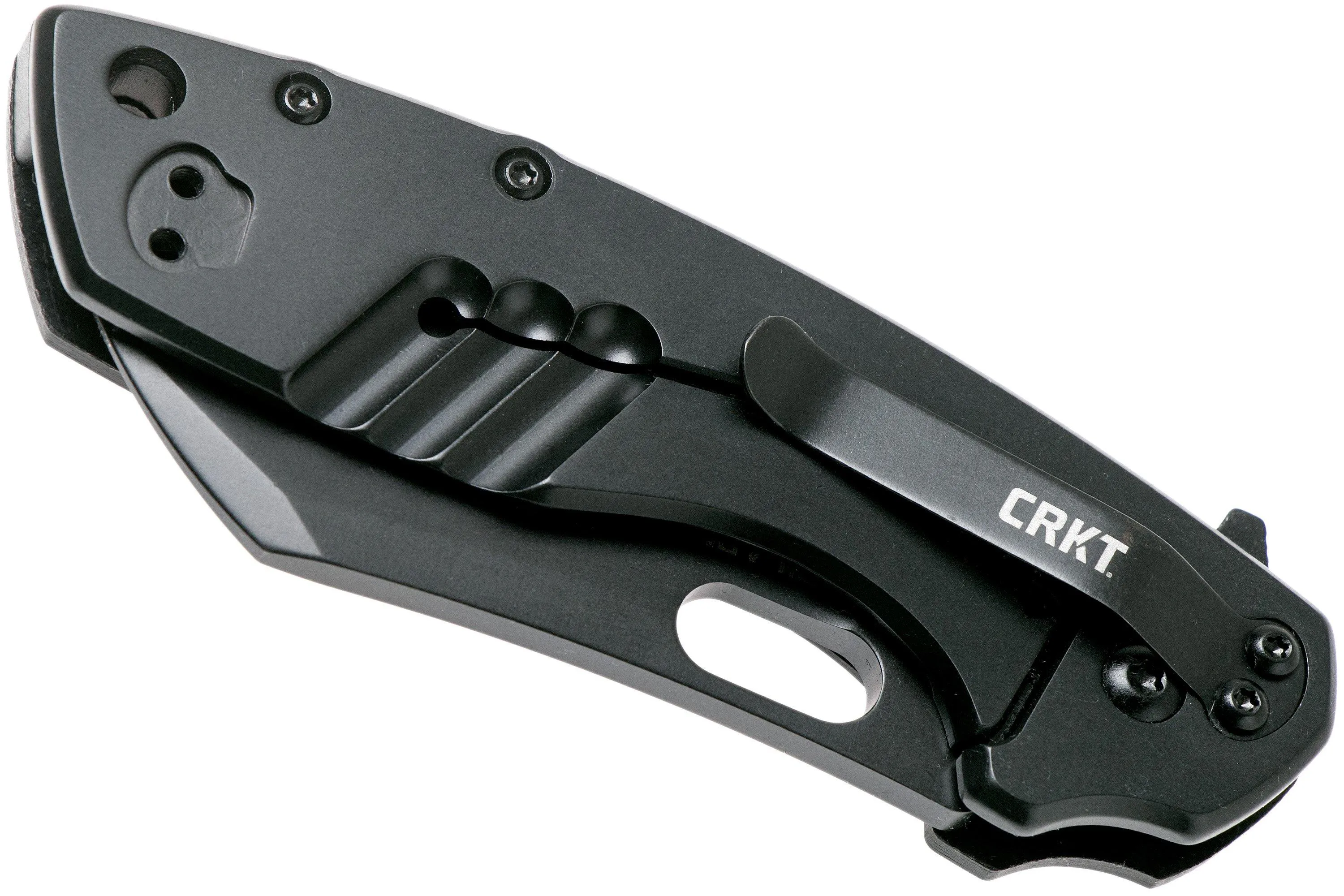 CRKT Pilar Large 5315GKD2 Black navaja, Jesper Voxnaes Design
