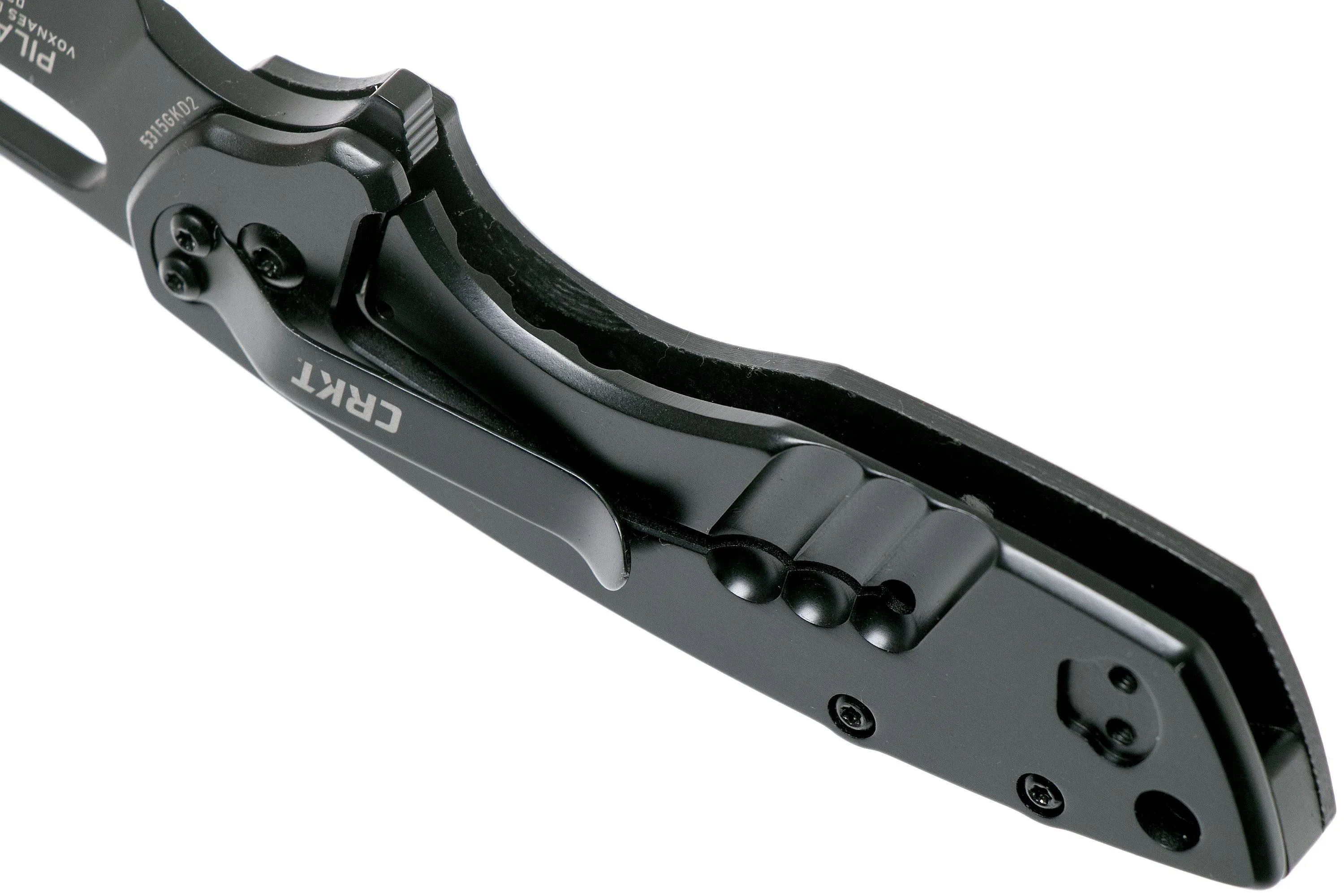 CRKT Pilar Large 5315GKD2 Black navaja, Jesper Voxnaes Design