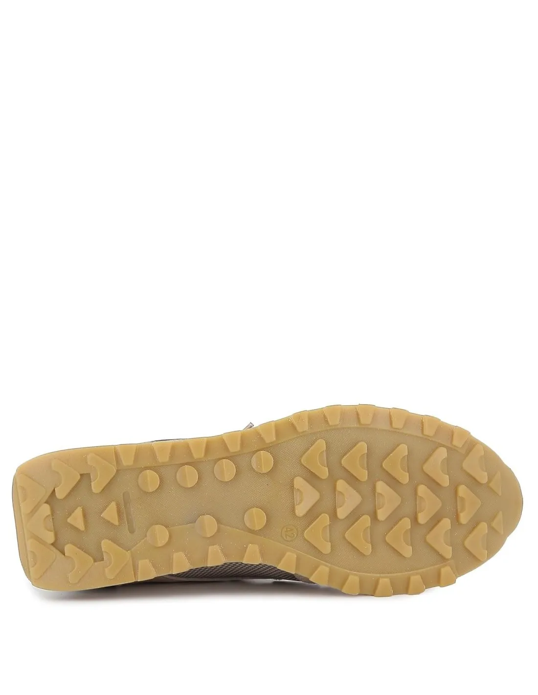Deportiva elegante de piel hombre beige CETTI