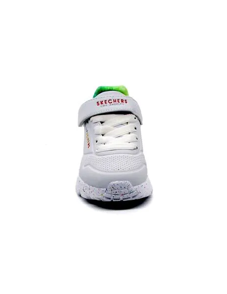 DEPORTIVAS SKECHERS UNO LITE  RAINBOW SPECKS BCO.