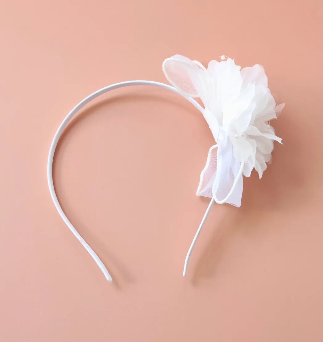Diadema Accesorio Para Pajecitas Bautizos