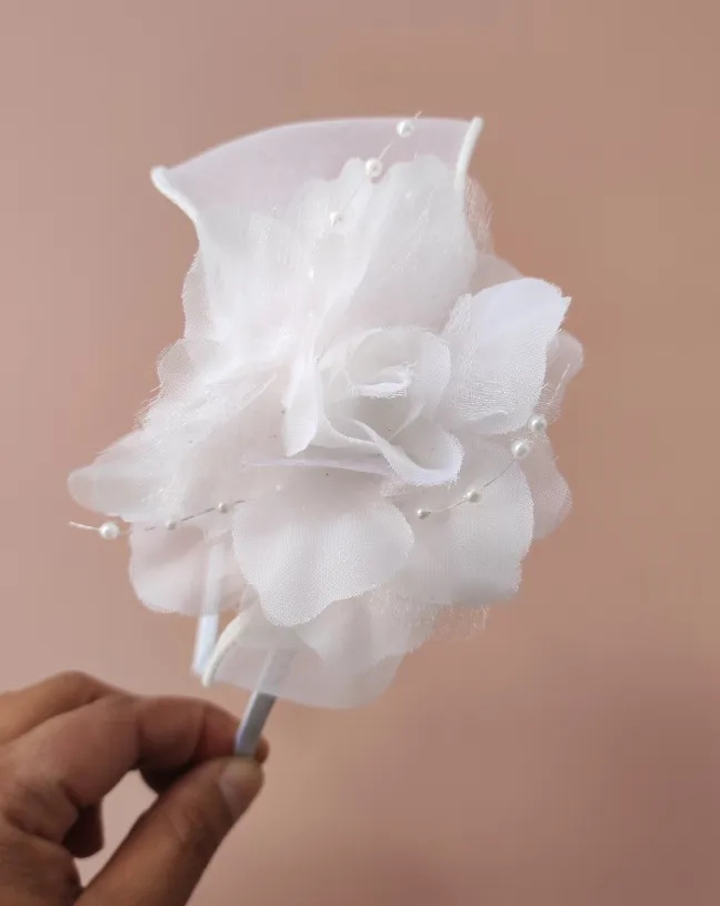 Diadema Accesorio Para Pajecitas Bautizos