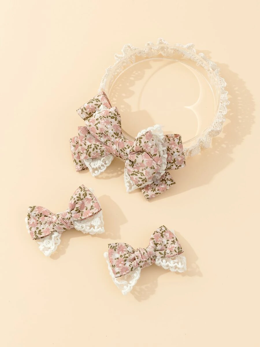 Diadema elástica y pinzas para el pelo 2 uds.