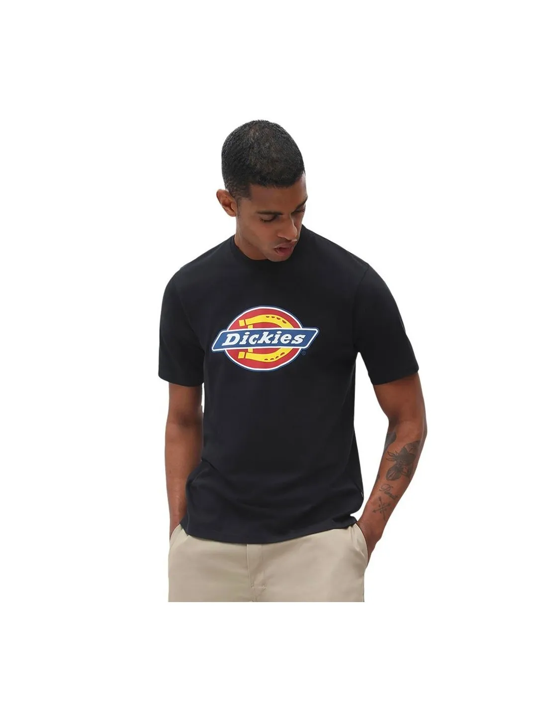 DICKIES ICON LOGO  NEGRO  CAMISETA
