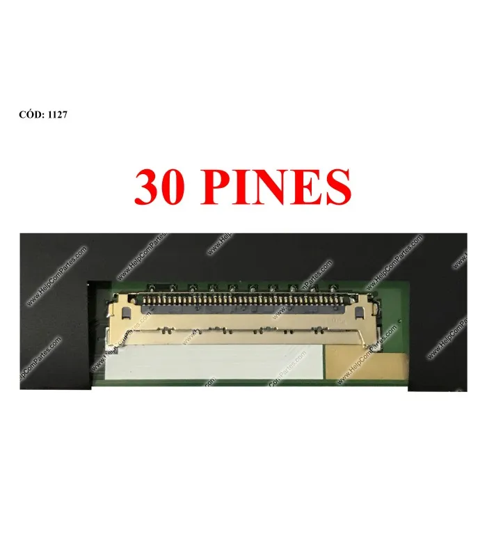 DISPLAY 15.6" 30PIN WLED SLIM FHD (1920x1080) MATTE 60Hz eDP VC.D PCBA FLAT SEG. U/D BRACKET (DS)
