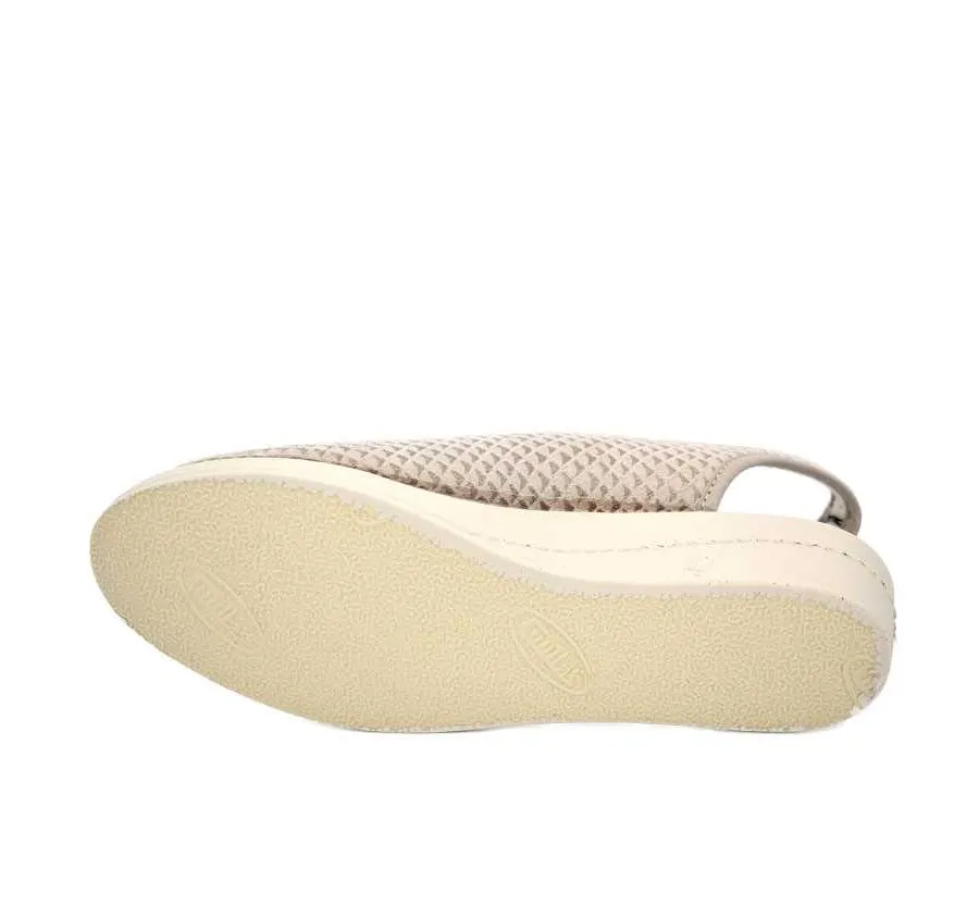 DOCTOR CUTILLAS 9821 ORTOPÉDICA CONFORT MUJER SANDALIA ELÁSTICOS LYCRA BEIG 23742