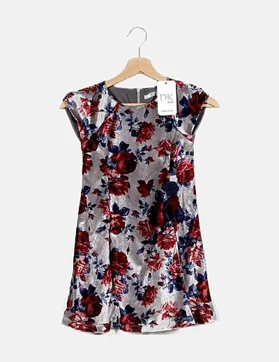 DR.KID Vestido multicolor estampado floral