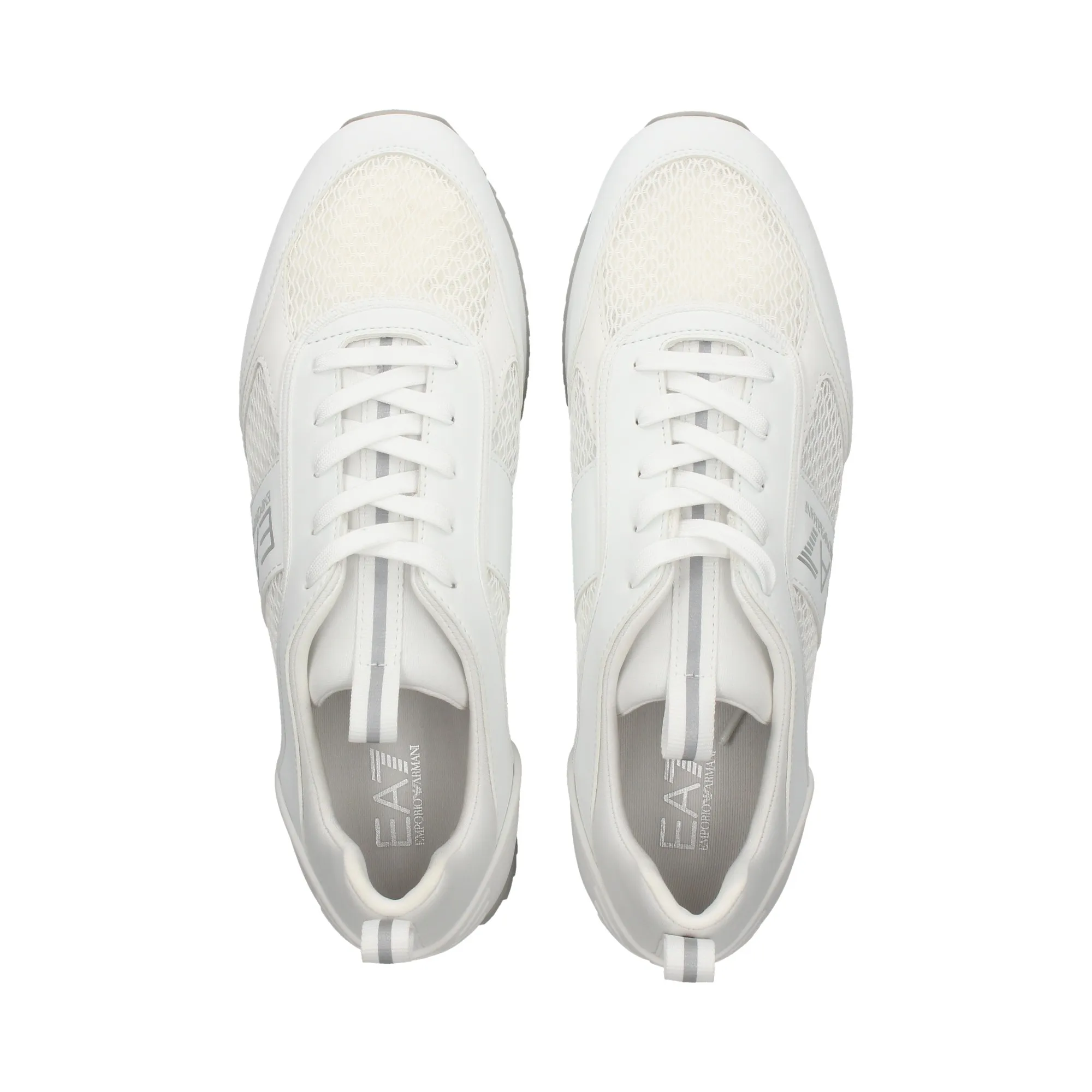 EA7 Zapatillas de Hombre 00175 WHITE+SIL