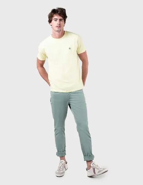 El Ganso Camiseta Garmen Dyed amarilla para hombre