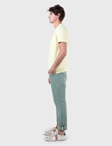 El Ganso Camiseta Garmen Dyed amarilla para hombre
