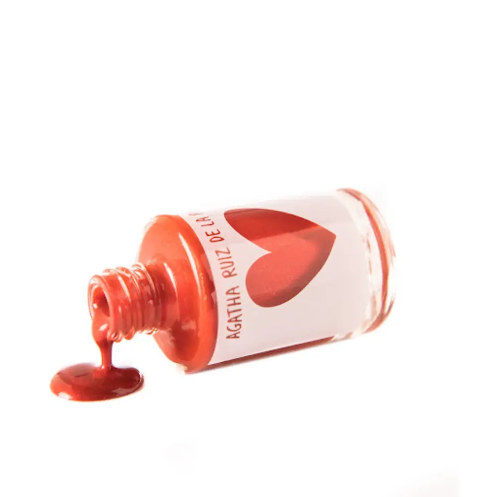 Esmalte para uñas Escarchado Red